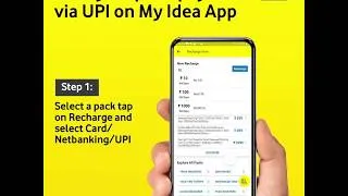 Thumbnail: Recharge with UPI via My Idea App