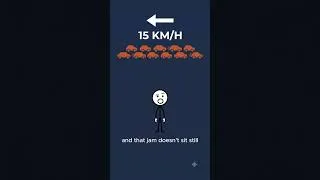 Thumbnail: How Traffic Jams Form When Nobody Crashed (You Caused One) #howthingswork #automobile #didyouknow