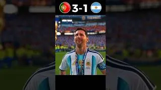 Thumbnail: Messi Crying Ronaldo Destroyed Lionel Messi | Portugal vs Argentina World Cup Final 2100
