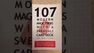 Thumbnail: QUICK LOOK AT BOOK: 107 Modern Magic Tricks with a Svengali Card Deck