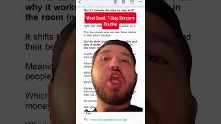 Thumbnail: Alex Hormozi Explains Why Educational Emails DO NOT Sell