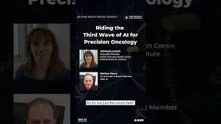 Thumbnail: How is AI impacting precision oncology? Our new are-Think Health episode is live!