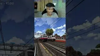 Thumbnail: Jaipur Superfast Overtakes Dakshin Superfast Express 🔥 #shorts #msts