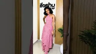 Thumbnail: Gingham summer handkerchief dress tutorial #ifashy #sewing #summerfashion