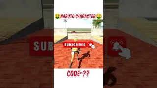 Thumbnail: Naruto Character CHEAT CODE🤑 NEW UPDATE ALL CHEAT CODE 2026 in Indian Bike Driving 3D