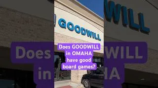 Thumbnail: Board games at OMAHA Goodwill? #boardgames