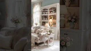 Thumbnail: 🌸 Step Into a Dreamy Vintage Shabby Chic Cottage Filled with Lace & Floral Charm #short #shorts