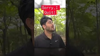 Thumbnail: Sorry, I Quit 🪫