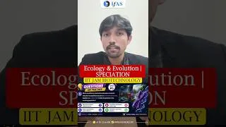 Thumbnail: Ecology & Evolution | Speciation | IIT JAM Biotechnology | IFAS