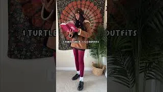 Thumbnail: 1 crochet turtleneck, 3 1/2 outfits :) #crochet #stylingcrochet