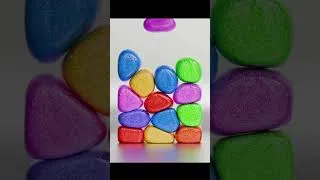 Thumbnail: ASMR Satisfying Ball Tetris Animation  #softbody #animation