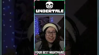 Thumbnail: Undertale Is My Best Nightmare Short #undertale #tobyfox #reaction