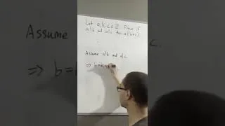 Thumbnail: Divisibility proof (a divides b and a divides c implies a divides b + c) #maths #proof #numbertheory