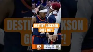 Thumbnail: Destiny Jackson went off while playing back home today!