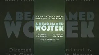 Thumbnail: Making Of A Bear Named Wojtek | Director Iain Gardner reflects on working with Normand Roger #fyc
