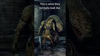 Thumbnail: Have you seen the Short Snake man? #darksouls #shorts #gaming #fromsoftware