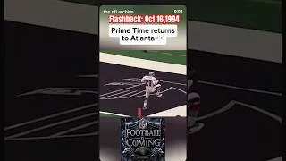 Thumbnail: Prime Time Returns! 🦅🏈 Deion Sanders Shuts Down Atlanta! (1994)