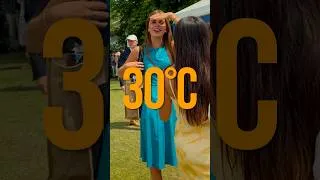 Thumbnail: 30°C at Henley. I Never Took My Hat Off. #Shorts