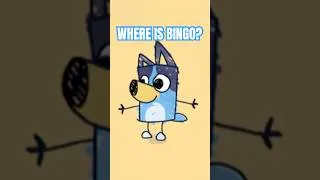 Thumbnail: WHERE IS BINGO? 🐾 Finding the Golden Pen! ✨ | Ima and Jessy #shorts #blueygame