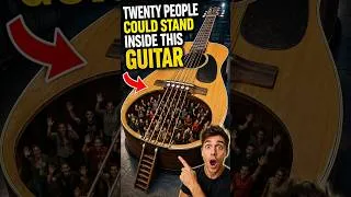Thumbnail: 20 People Could Actually Stand Inside This Guitar 😳
