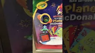 Thumbnail: January 2026 Happy Meal Toys | Crayola Planet McDonald’s #shorts #mcdonalds #crayola #happy meal