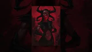 Thumbnail: Bloodlust Queen Dark Fantasy Speedpaint - Full Process Timelapse