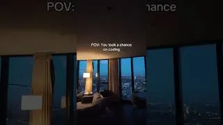 Thumbnail: POV: You took a chance on coding