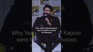 Thumbnail: get you a hype man like yash #Ramayana #FilmedForIMAX #IMAXatSDCC