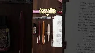 Thumbnail: my journaling essentials! ⭐️