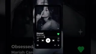 Thumbnail: Obsessed with me💦❤️‍🔥 #music #playlist #mariahcarey #audio #spotify #shorts #youtubeshorts #musica