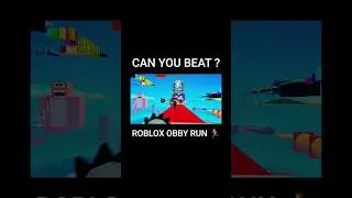 Thumbnail: Can You Beat This OBBY RUN? 🏃🔥 #shorts