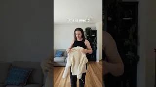Thumbnail: Knitting is literally magic #knitting #memade