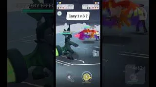 Thumbnail: Its Easy 1 VS 3 ? Clutch ?#pokemongo #masterleague #pvp #viral #shorts