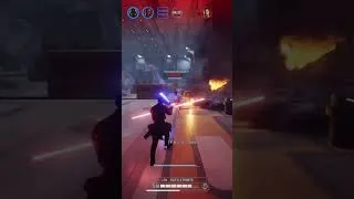 Thumbnail: Cinematic Darth Maul vs Obi-Wan Kenobi Fight - Star Wars Battlefront 2
