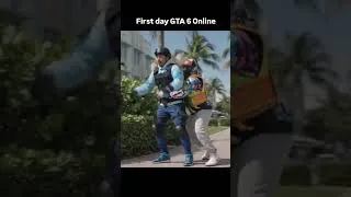 Thumbnail: First Day GTA 6 Online 😂 #gta6online #gta6 #imrobertz1