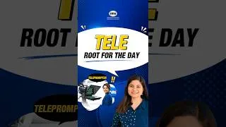 Thumbnail: Root for the day 'Tele' #shorts
