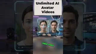 Thumbnail: This AI Turned My Photo Into a Perfect Talking Avatar #Trending #AI