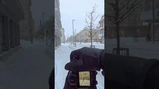 Thumbnail: POV Street Photography ❄️ Snowfall Walk #pov
