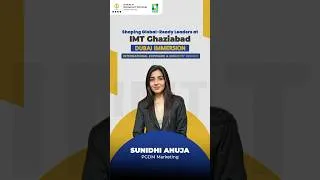 Thumbnail: Inside IMT Ghaziabad’s Dubai Immersion | A PGDM Marketing Perspective | Student Testimonial