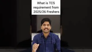 Thumbnail: How to get a job in TCS in 2025-2026 #freshers #tcs