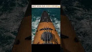 Thumbnail: Wait for the old king entry👑 in Modern Warships #shorts