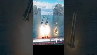 Thumbnail: P-700 Granit Missile Launching With CN SSA🔥 Modern Warships #shorts