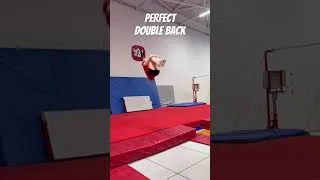 Thumbnail: Young Gymnast PERFECT Double Back Flip