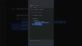 Thumbnail: Python decorators explained in under 60 seconds #learnpython #python #pythonprogramming