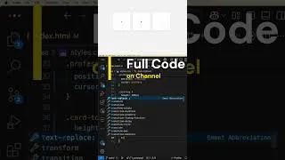 Thumbnail: 🚀 Social Media Card Using HTML & CSS | No JavaScript! | #webdevelopment #coding #animation