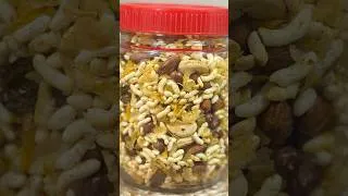 Thumbnail: Tea Time Special Murmure Poha Namkeen 🫖✨ #recipe #teatime #shortsrecipe #youtubeshorts