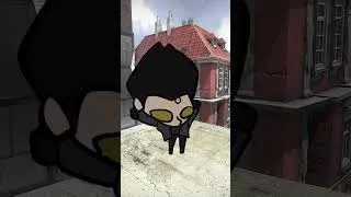 Thumbnail: Exploring Prague in 2027 be like #mankinddivided #animation #deusex