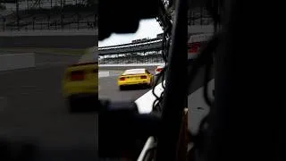 Thumbnail: Stacking laps and chasing tenths 💨 #brickyard400 #nascar #racing