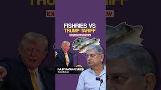 Thumbnail: Minister Lalan Singh on how India beat Trump's 58% tariff on seafood | Exclusive
