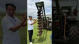 Thumbnail: 20 LAKH का MONSTER DRILL! 🚜🔥#EarthAuger #AgriMachinery #indianfarmer #shorts